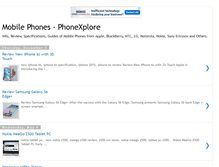 Tablet Screenshot of phonexplore.blogspot.com