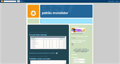 Desktop Screenshot of opatraoinvestidor.blogspot.com