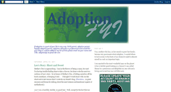 Desktop Screenshot of adoptionfyi.blogspot.com