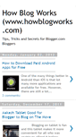 Mobile Screenshot of howblogworks.blogspot.com