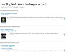 Tablet Screenshot of howblogworks.blogspot.com