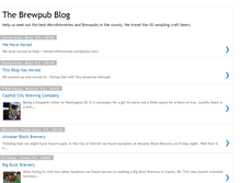 Tablet Screenshot of brewpubblog.blogspot.com
