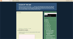 Desktop Screenshot of celebrityhistory.blogspot.com