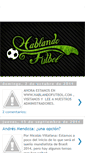 Mobile Screenshot of hablando-futbol.blogspot.com
