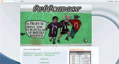Desktop Screenshot of futfemcor.blogspot.com