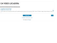Tablet Screenshot of cmvideolocadora.blogspot.com