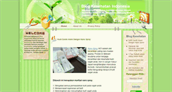 Desktop Screenshot of indokesehatan.blogspot.com