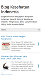 Mobile Screenshot of indokesehatan.blogspot.com