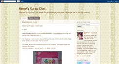 Desktop Screenshot of menelsscrapchat.blogspot.com