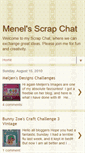 Mobile Screenshot of menelsscrapchat.blogspot.com