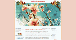 Desktop Screenshot of eclecticdreaming.blogspot.com