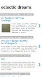 Mobile Screenshot of eclecticdreaming.blogspot.com