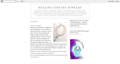 Desktop Screenshot of healingcirclesjewelry.blogspot.com