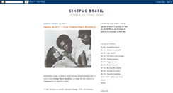 Desktop Screenshot of cinepucbrasil.blogspot.com