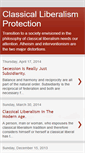 Mobile Screenshot of classicalliberalismprotection.blogspot.com