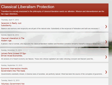 Tablet Screenshot of classicalliberalismprotection.blogspot.com