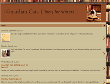 Tablet Screenshot of guardiancats.blogspot.com