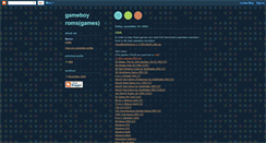 Desktop Screenshot of gba99.blogspot.com