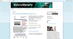 Desktop Screenshot of educasempre.blogspot.com