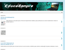 Tablet Screenshot of educasempre.blogspot.com