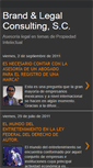 Mobile Screenshot of brandlegal.blogspot.com