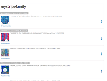 Tablet Screenshot of mystripefamily.blogspot.com