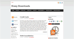 Desktop Screenshot of krazydownload.blogspot.com