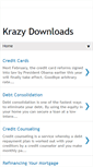 Mobile Screenshot of krazydownload.blogspot.com