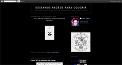 Desktop Screenshot of desenhospagaos.blogspot.com