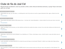 Tablet Screenshot of clubedefansdojosecid.blogspot.com