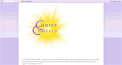 Desktop Screenshot of christcompels.blogspot.com