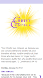 Mobile Screenshot of christcompels.blogspot.com