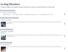 Tablet Screenshot of eurastro.blogspot.com