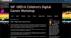 Desktop Screenshot of digitalgamesworkshop.blogspot.com