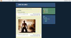 Desktop Screenshot of cinenlinea.blogspot.com