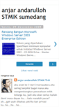 Mobile Screenshot of anjarstmiksmd.blogspot.com