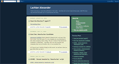 Desktop Screenshot of lachlanalexander.blogspot.com