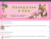 Tablet Screenshot of catequeseeluzz.blogspot.com