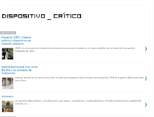 Tablet Screenshot of dispositivocritico.blogspot.com