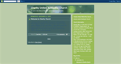 Desktop Screenshot of charityumc.blogspot.com