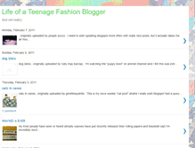 Tablet Screenshot of lifeofateenagefashionblogger.blogspot.com