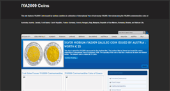 Desktop Screenshot of iya2009-coins.blogspot.com