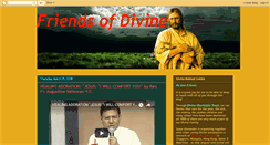 Desktop Screenshot of friendsofdivine.blogspot.com