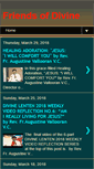 Mobile Screenshot of friendsofdivine.blogspot.com