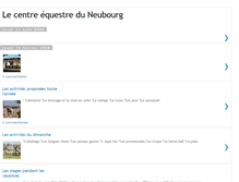 Tablet Screenshot of centre-equestre-neubourg.blogspot.com