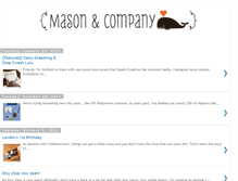 Tablet Screenshot of masonandcompany.blogspot.com