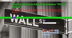 Desktop Screenshot of financesolutionsedgeorg.blogspot.com