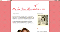 Desktop Screenshot of motherlessdaughtersxo.blogspot.com