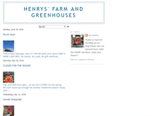 Tablet Screenshot of henrysgreenhouses.blogspot.com