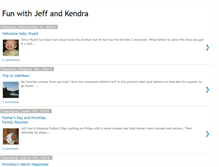 Tablet Screenshot of funwithjeffandkendra.blogspot.com